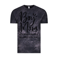 Cloud Black boy mom less drama than girls but harder to Vintage Tee - artisFamous
