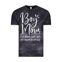 Cloud Black boy mom less drama than girls but harder to Vintage Tee - artisFamous