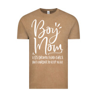 Vintage Coffee boy mom less drama than girls but harder to Vintage Tee - artisFamous