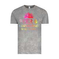 Cloud Rock the only bs i need is beer sunshine Vintage Tee - artisFamous