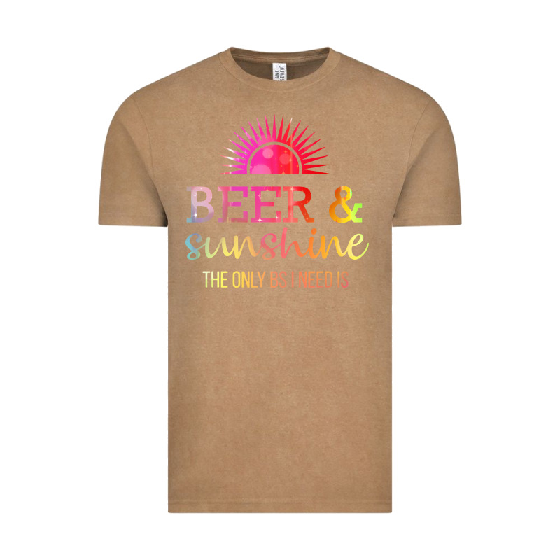 The Only Bs I Need Is Beer Sunshine Vintage Tee by artisFamous | Teevron