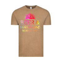 Vintage Coffee the only bs i need is beer sunshine Vintage Tee - artisFamous