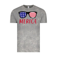 Cloud Rock Merica Usa Flag Sunglasses 4th Of July Vintage Tee - artisFamous