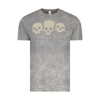 Cloud Rock memento mori three skulls Vintage Tee - artisFamous