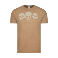 Vintage Coffee memento mori three skulls Vintage Tee - artisFamous