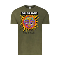 Vintage Olive sunflower sublime 40oz to freedom Vintage Tee - artisFamous