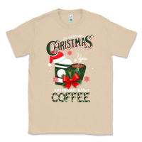 Mushroom All I Want For Christmas Is You Just Kidding I Want Coffee Classic Tee - Bettercallsaul