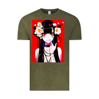 Vintage Olive anime girl japanese Vintage Tee - artisFamous