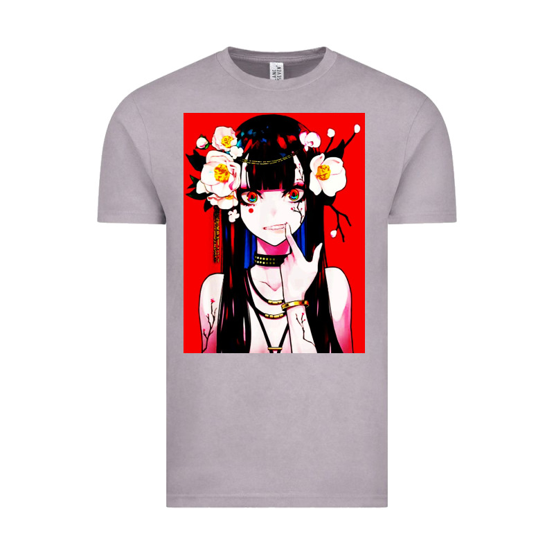 Anime Girl Japanese Vintage Tee by artisFamous | Teevron