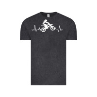 Vintage Black dirt bike Vintage Tee - artisFamous