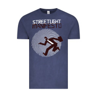 Vintage Denim streetlight manisfesto vertigo Vintage Tee - artisFamous