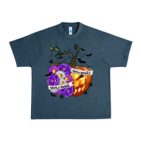Midnight Navy Sorta Sweet Sorta Spooky Urban Heavy Tee - texasbilliewilder