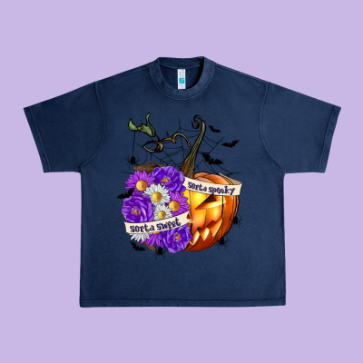 Sorta Sweet Sorta Spooky Urban Heavy Tee Designed By Texasbilliewilder