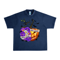 Navy Sorta Sweet Sorta Spooky Urban Heavy Tee - texasbilliewilder