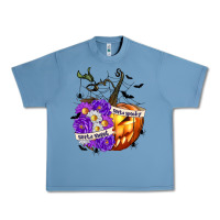 Pebble Blue Sorta Sweet Sorta Spooky Urban Heavy Tee - texasbilliewilder