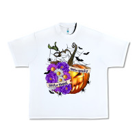 White Sorta Sweet Sorta Spooky Urban Heavy Tee - texasbilliewilder
