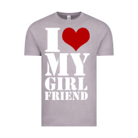 Vintage Zinc i heart my girlfriend shirt Vintage Tee - artisFamous