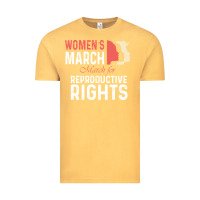 Vintage Mustard women’s march for reproductive rights pro choice feminist, women’s Vintage Tee - artisFamous