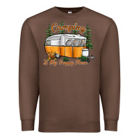 Chestnut camping is my happy place Premium Sweatshirt - SublimationCraftShop