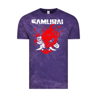 Cloud Purple cyberpunk 2077 Vintage Tee - artisFamous