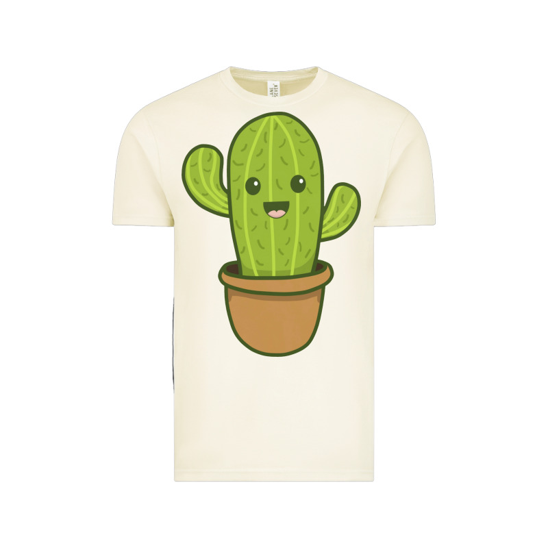 Happy Cactus Hug Me Please Vintage Tee by artisFamous | Teevron