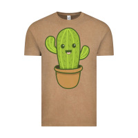Vintage Coffee happy cactus hug me please Vintage Tee - artisFamous