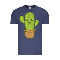 Vintage Denim happy cactus hug me please Vintage Tee - artisFamous