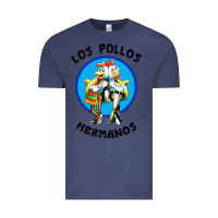Vintage Denim los pollos hermanos classic Vintage Tee - artisFamous