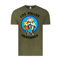 Vintage Olive los pollos hermanos classic Vintage Tee - artisFamous