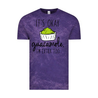 Cloud Purple its okay guacamole im extra too Vintage Tee - artisFamous