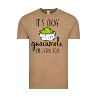 Vintage Coffee its okay guacamole im extra too Vintage Tee - artisFamous