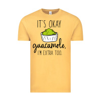 Vintage Mustard its okay guacamole im extra too Vintage Tee - artisFamous