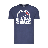 Vintage Denim all gas no brakes Vintage Tee - artisFamous