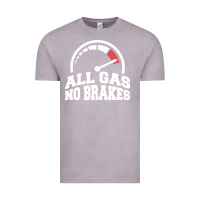 Vintage Zinc all gas no brakes Vintage Tee - artisFamous