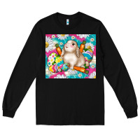 Black easter day rabbit Long Sleeve Tee - TumblerDesignByShophia