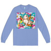 Colony Blue easter day rabbit Long Sleeve Tee - TumblerDesignByShophia