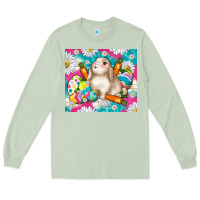 Matcha easter day rabbit Long Sleeve Tee - TumblerDesignByShophia