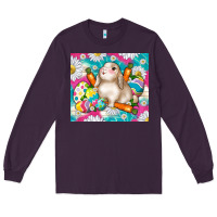 Plum easter day rabbit Long Sleeve Tee - TumblerDesignByShophia