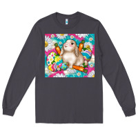 Smoke easter day rabbit Long Sleeve Tee - TumblerDesignByShophia