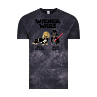 Cloud Black wiener wars funny dachshund Vintage Tee - artisFamous