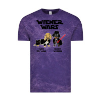 Cloud Purple wiener wars funny dachshund Vintage Tee - artisFamous