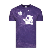 Cloud Purple kirby gamer geek snes Vintage Tee - artisFamous