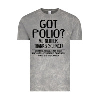 Cloud Rock got polio me neither thanks science Vintage Tee - artisFamous
