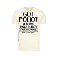 Got Polio Me Neither Thanks Science Vintage Tee | Teevron