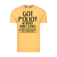 Vintage Mustard got polio me neither thanks science Vintage Tee - artisFamous