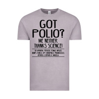 Vintage Zinc got polio me neither thanks science Vintage Tee - artisFamous