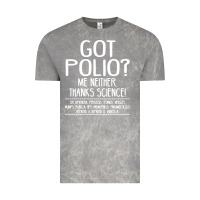 Cloud Rock got polio me neither thanks science Vintage Tee - artisFamous