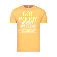 Got Polio Me Neither Thanks Science Vintage Tee | Teevron