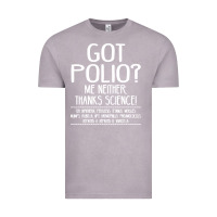 Vintage Zinc got polio me neither thanks science Vintage Tee - artisFamous