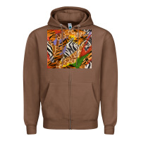 Chestnut safari patterns tumbler Zipper Hoodie - BundleAndBundleShop
